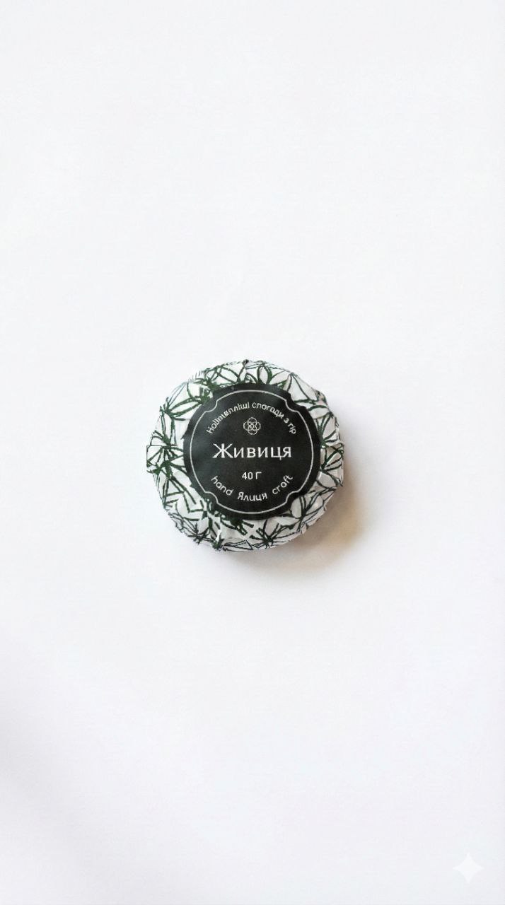 Крафтове мило "Живиця" 40 г.