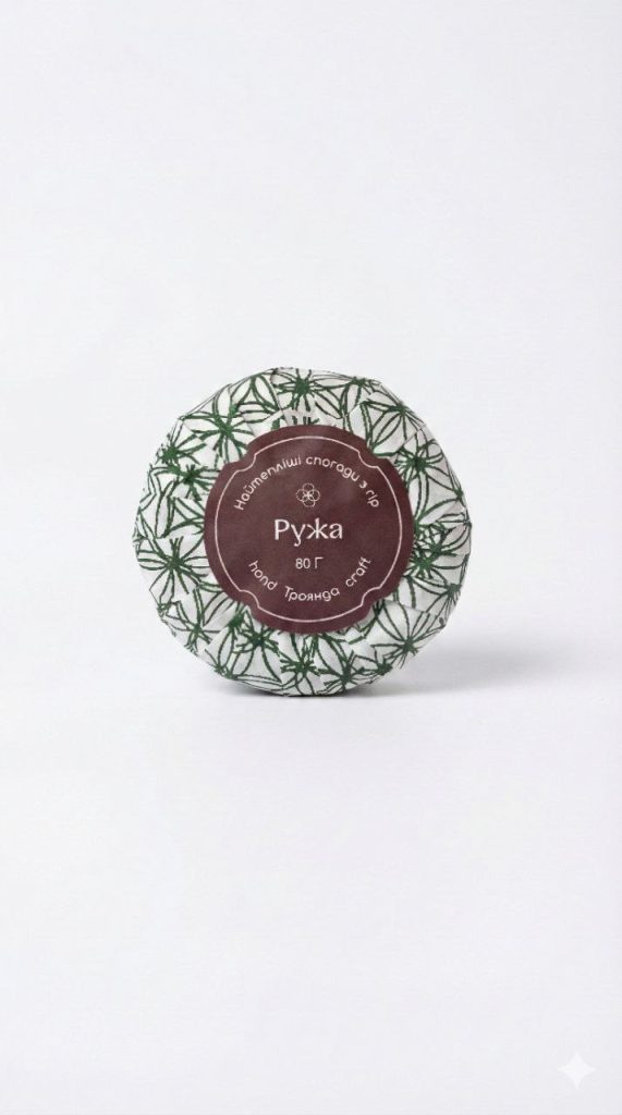 Крафтове мило "Ружа" 80г.