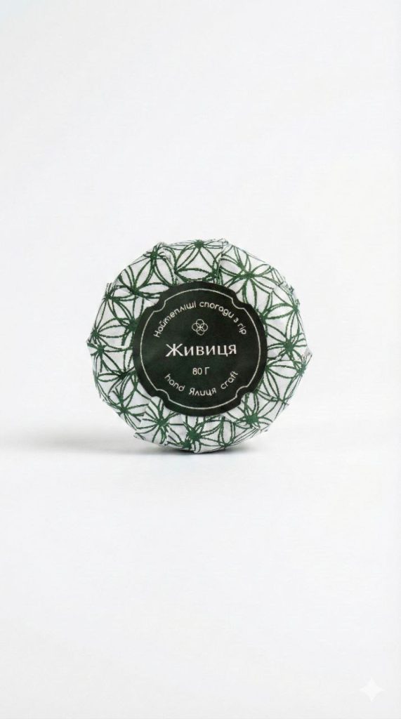 Крафтове мило "Живиця" 80 г.