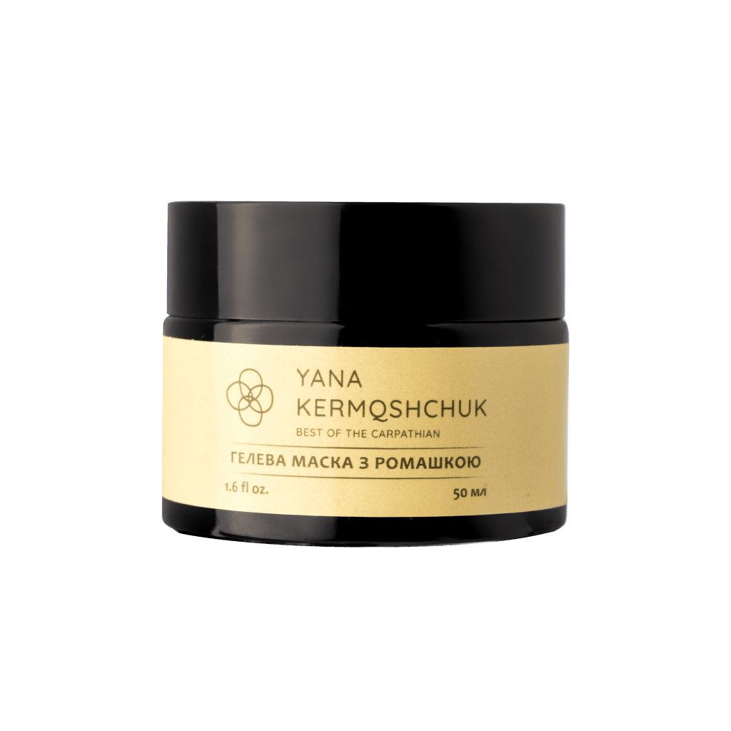 Заспокійлива гелева маска з ромашкою